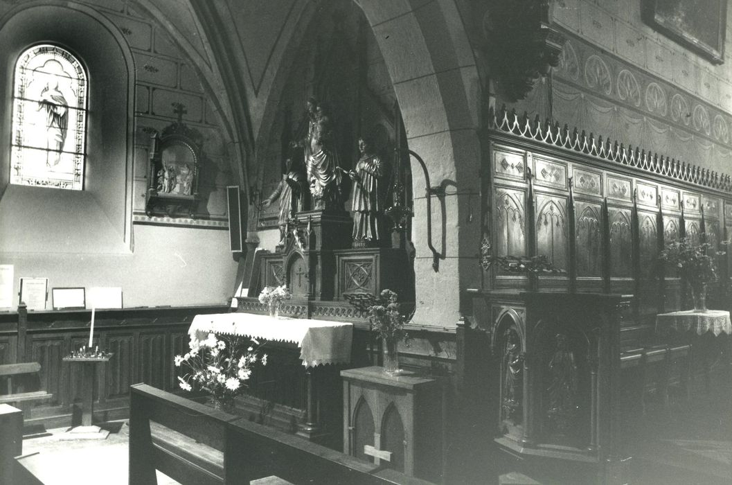 Eglise Saint-Saturnin : Chapelle latérale nord, vue générale