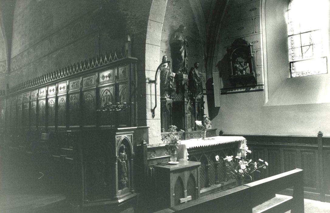 Eglise Saint-Saturnin : Chapelle latérale sud, vue générale