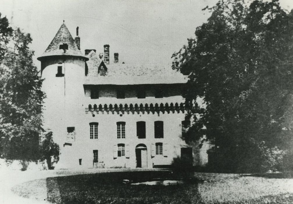 Château de Sedaiges : Façade sud, vue générale