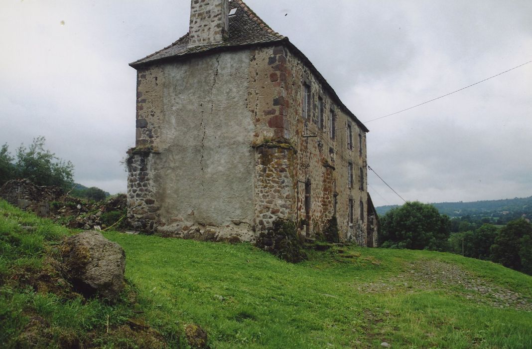 Château d'Estang : Façades nord et ouest, vue générale