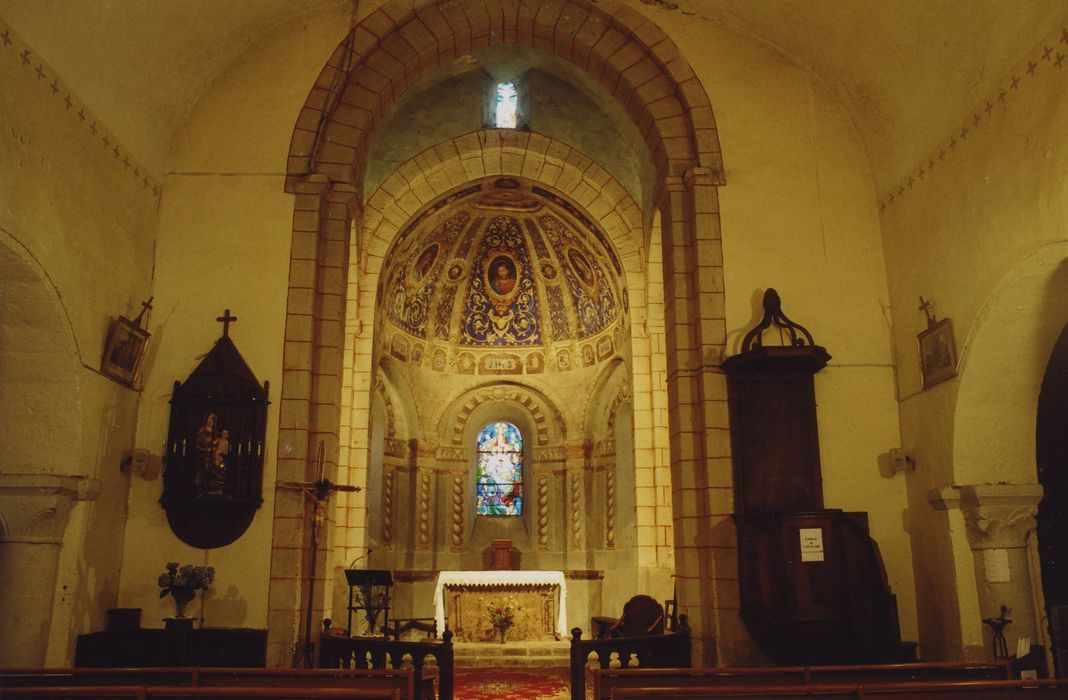 Eglise Sainte-Foix ou Sainte-Foy : Choeur, vue générale