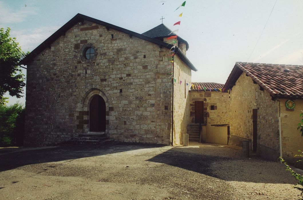 Eglise Sainte-Marie : Façade occidentale, vue générale