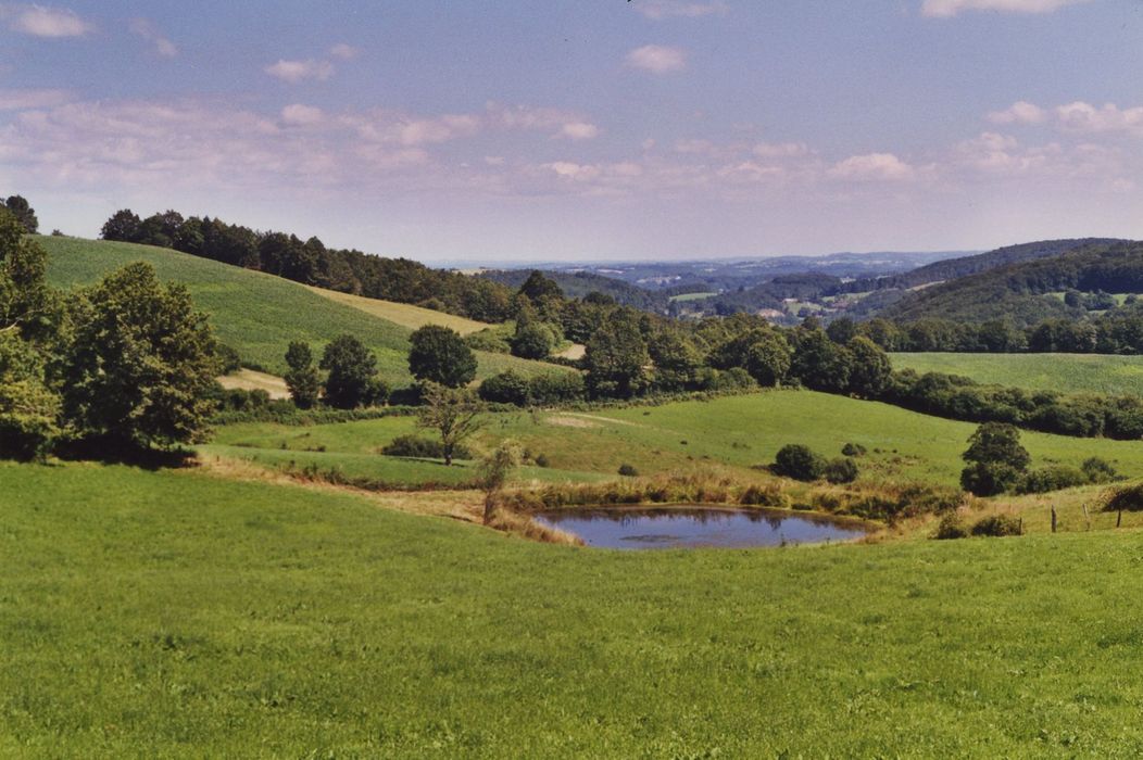 Domaine de Dilhac : Parc, vue partielle