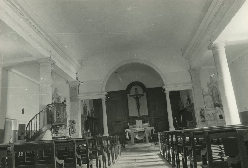 Eglise : Nef, vue générale