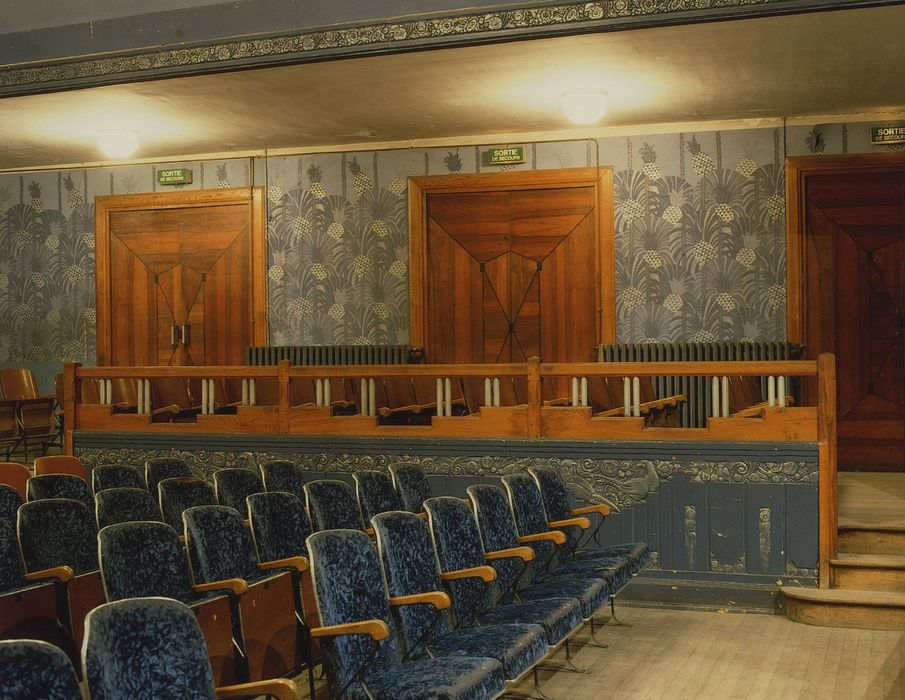 Théâtre municipal : Vue partielle de la salle