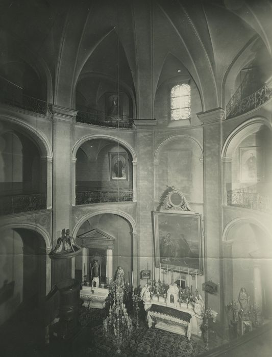 Hospice de la Charité : Chapelle, vue générale du choeur