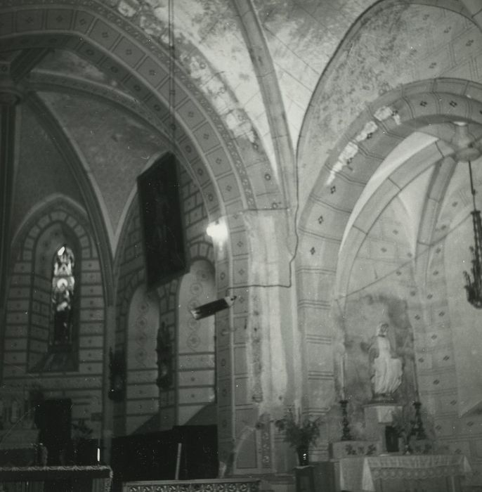 Eglise Saint-Sébastien : Choeur, vue partielle