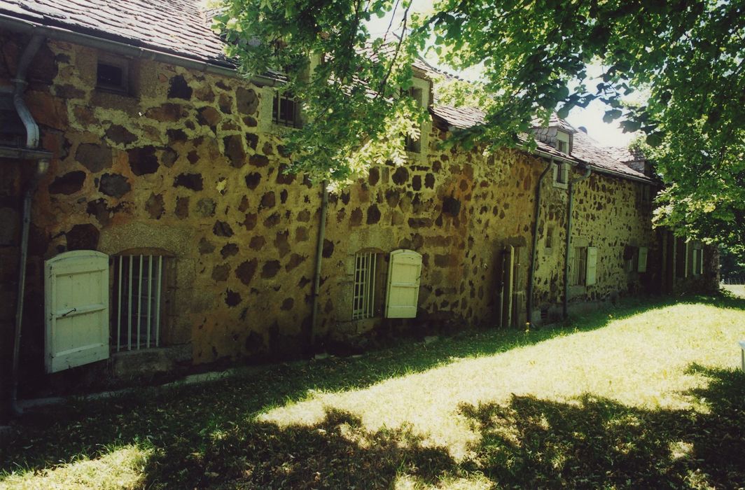 Ferme Torrette dite la Vieille Maison : Logis de maître, façade nord, vue partielle