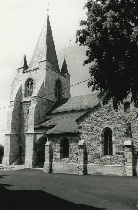 Eglise Saint-Blaise : Façade latérale sud, vue partielle