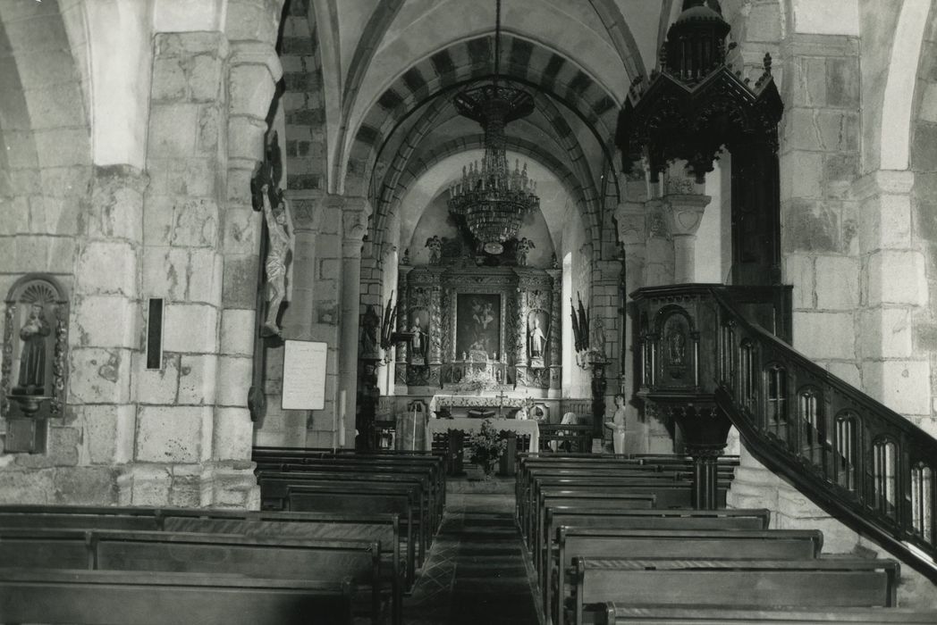 Eglise Saint-Blaise : Nef, vue générale