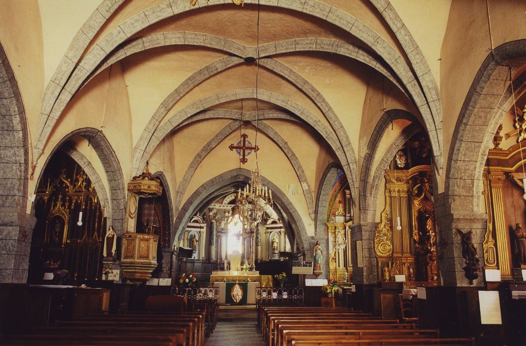 Eglise Saint-Martin : Nef, vue générale