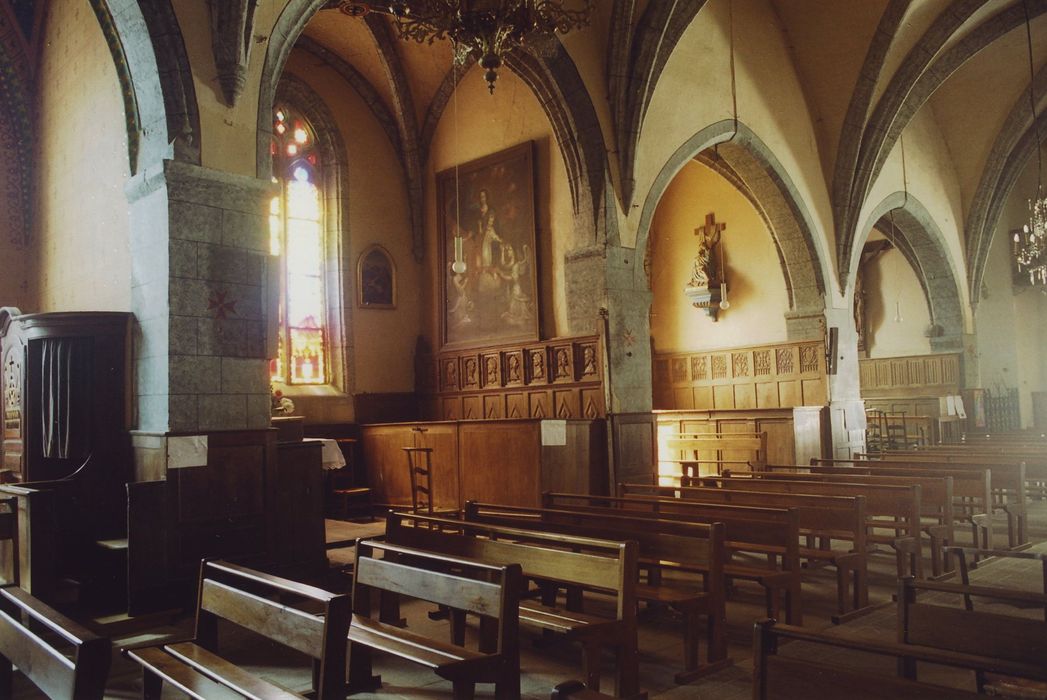 Eglise Saint-Martin : Chapelles latérales sud, vue générale