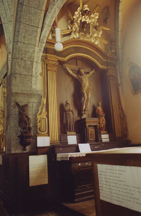 retable de la chapelle de la Morétie