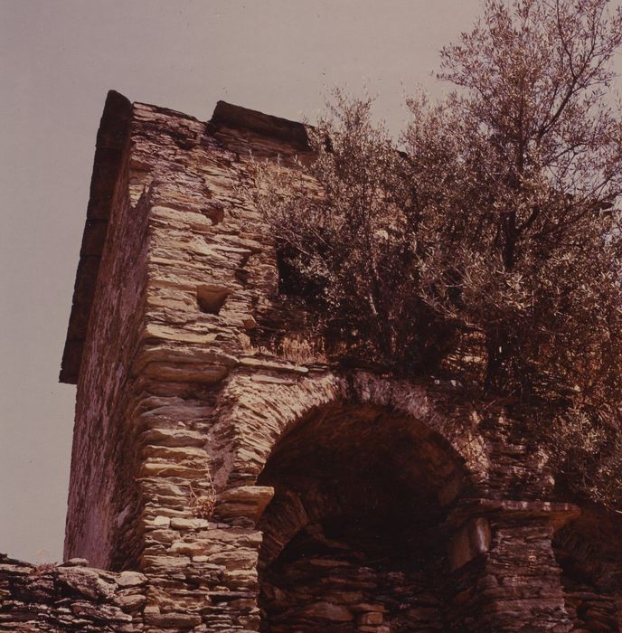 Ancien couvent Saint-Joseph : Façade sud I, vue partielle des ruines