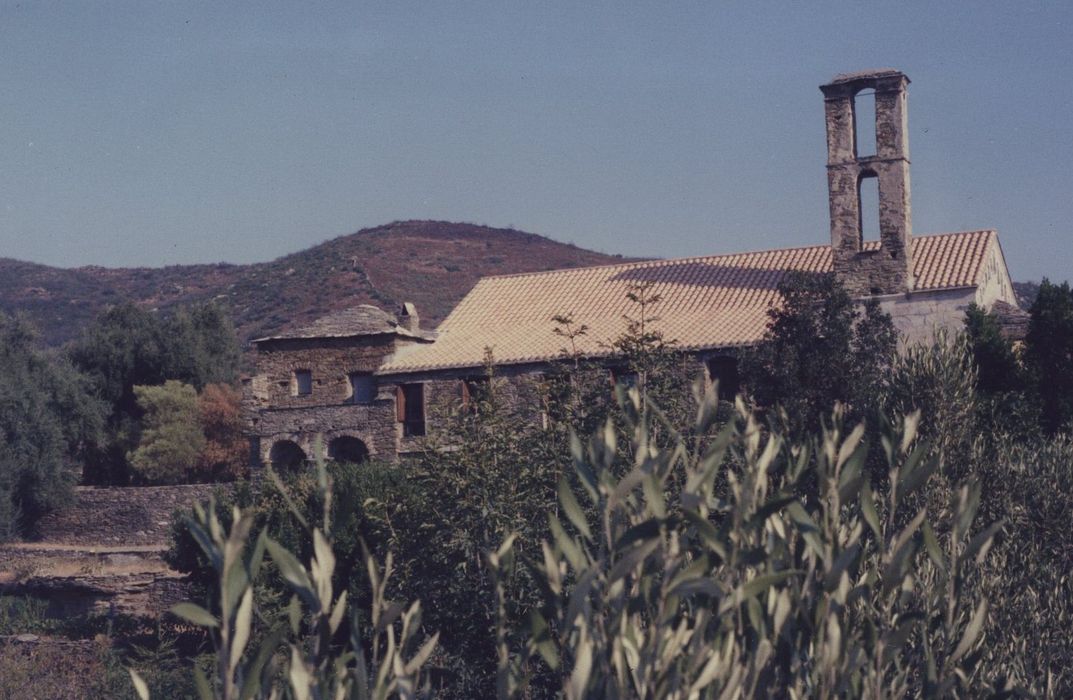 Ancien couvent Saint-Joseph : Eglise, façade latérale sud, vue partielle