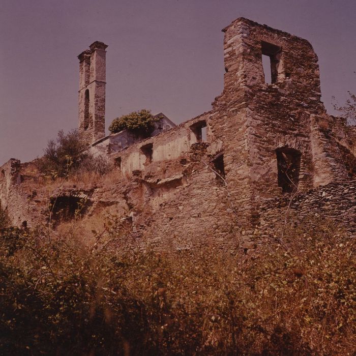 Ancien couvent Saint-Joseph : Façade sud II, vue partielle des ruines