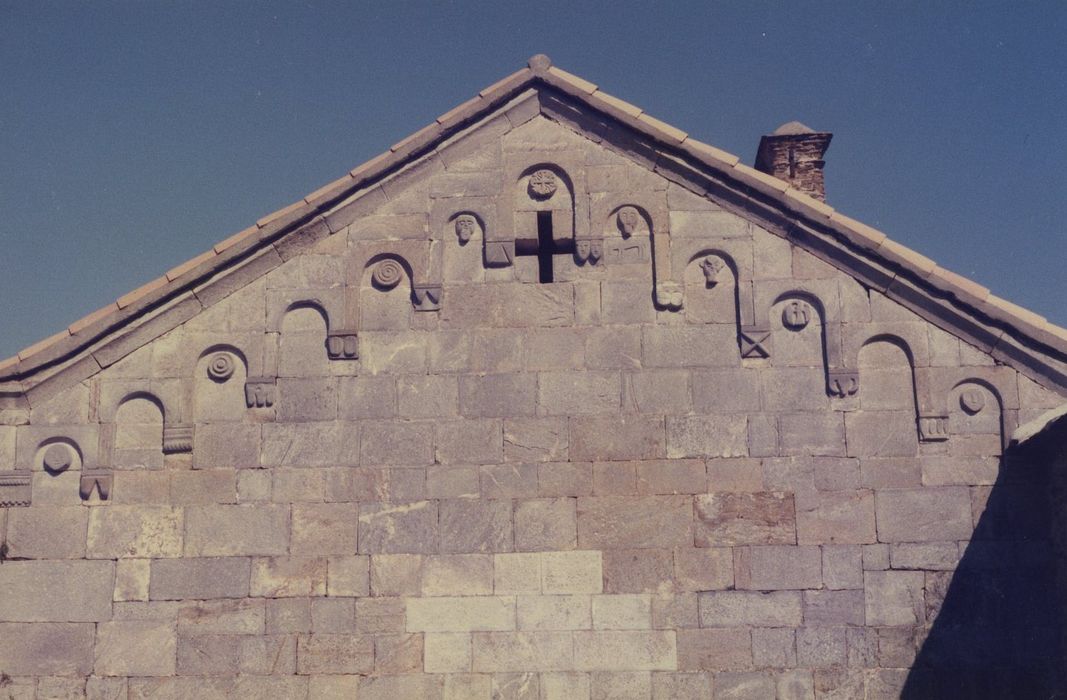 Ancien couvent Saint-Joseph : Eglise, façade occidentale, détail