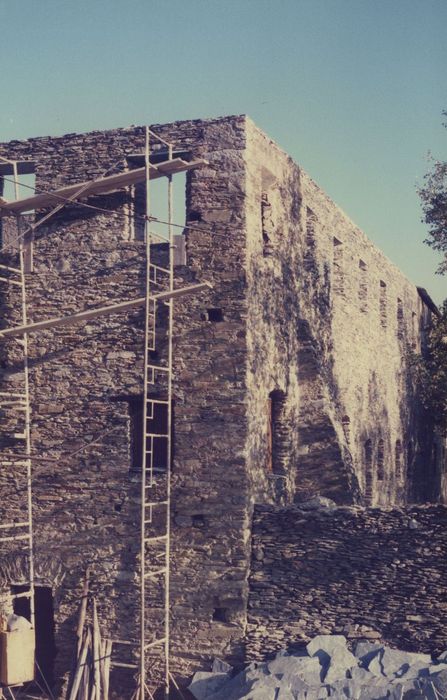 Ancien couvent Saint-Joseph : Bâtiment conventuel, angle sud-est, vue partielle