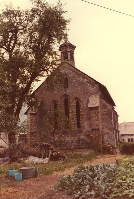 Chapelle de Flérier : Chevet, vue générale