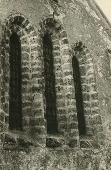 Chapelle de Flérier : Chevet, vue partielle