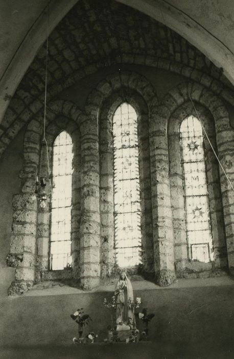 Chapelle de Flérier : Baies est, vue générale