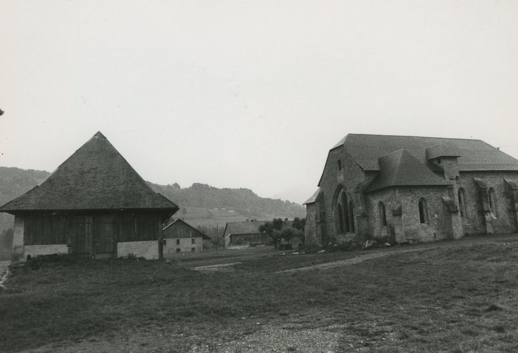 Abbaye de Mélan (ancienne) : Ensemble nord, vue générale