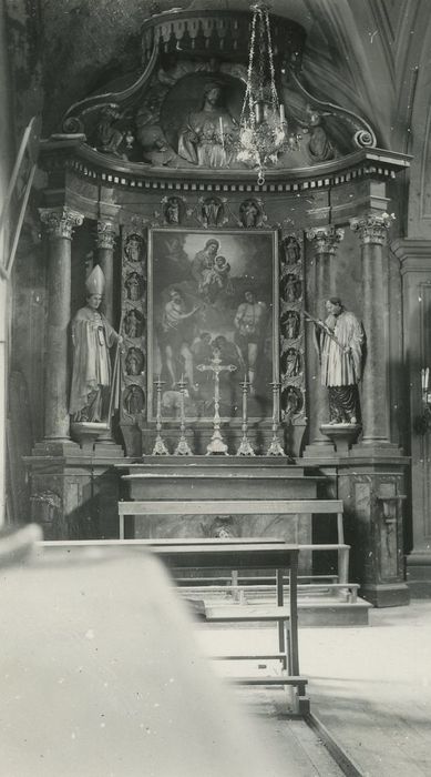 retable de l’autel du Sacré-Coeur