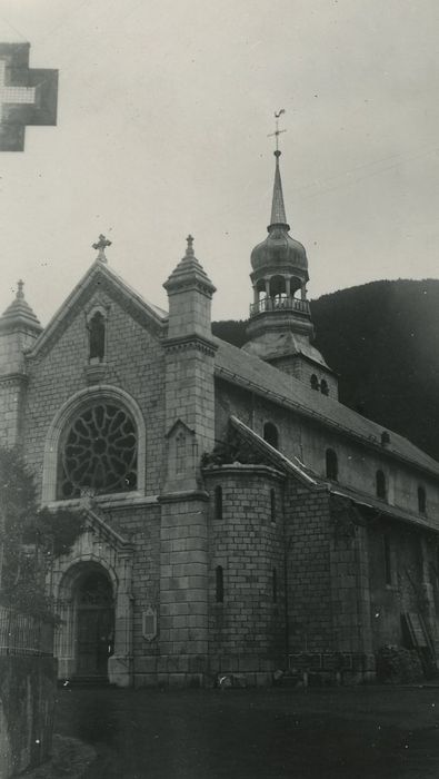 Eglise paroissiale : Ensemble nord-ouest, vue partielle