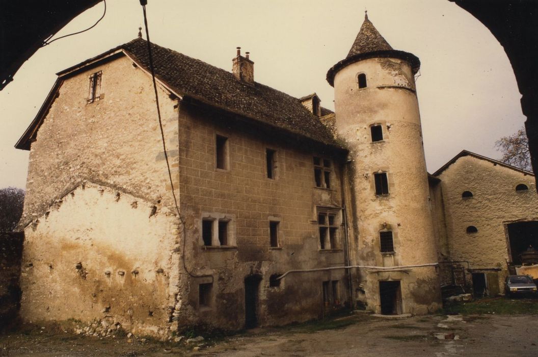 Château de Marclaz : Façades sud et est, vue générale