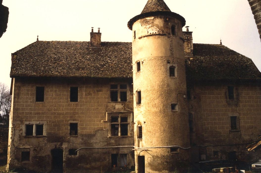 Château de Marclaz : Façade est, vue générale