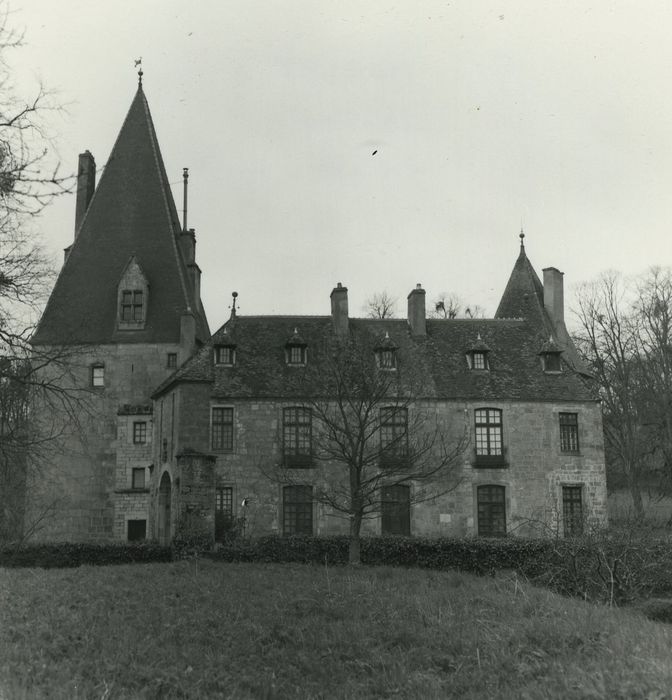 Domaine du château de Morlet : Ensemble nord, vue générale