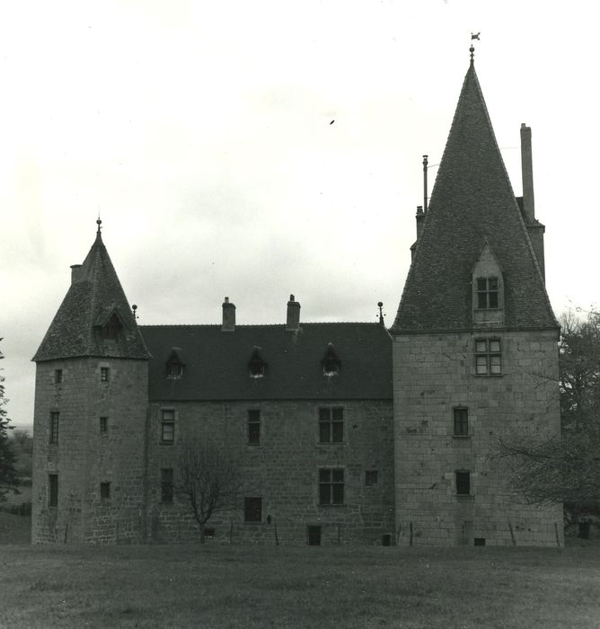 Domaine du château de Morlet : Ensemble sud, vue générale