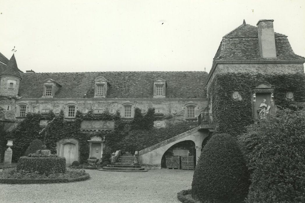 Château de Chaumont : Aile est, façade est, vue générale