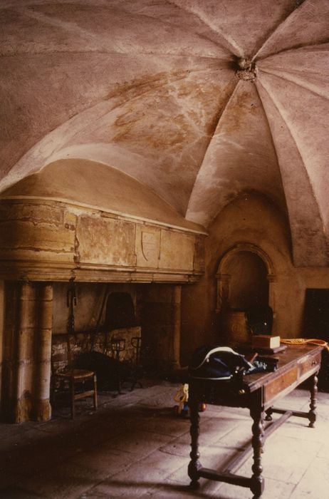 Château de Chaumont : Rez-de-chaussée, cheminée monumentale, vue générale