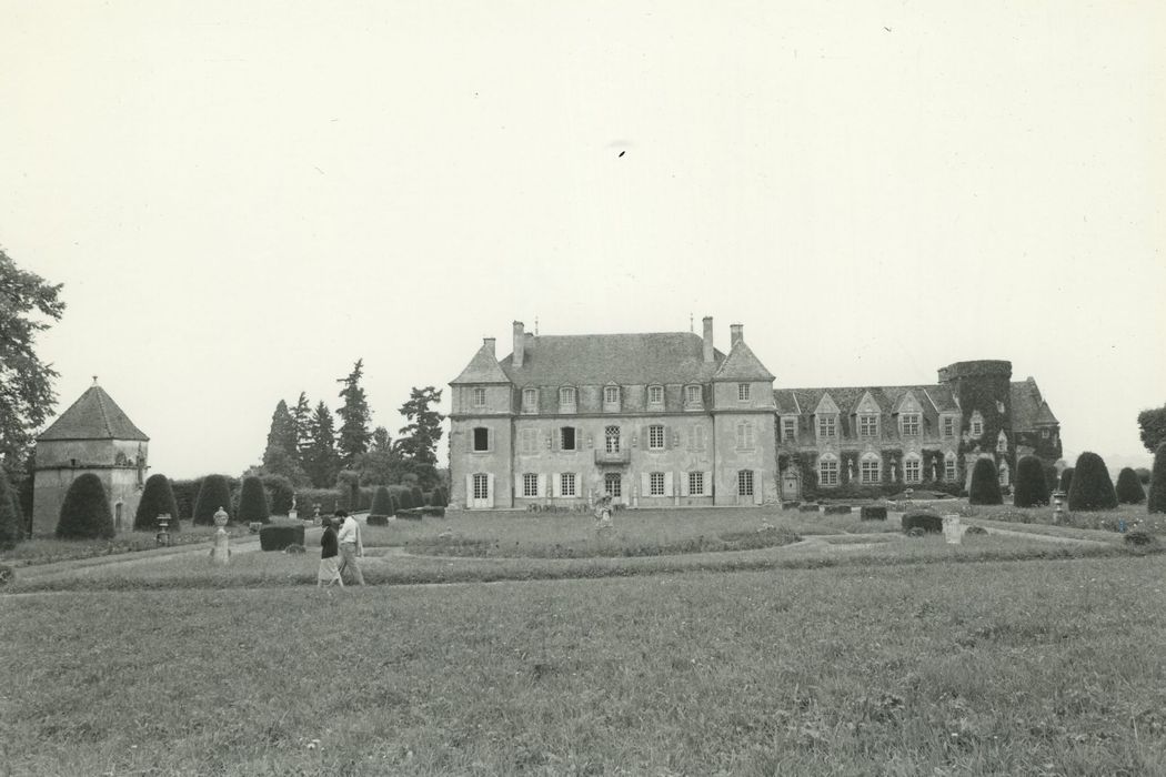 Château de Chaumont : Ensemble sud, vue générale