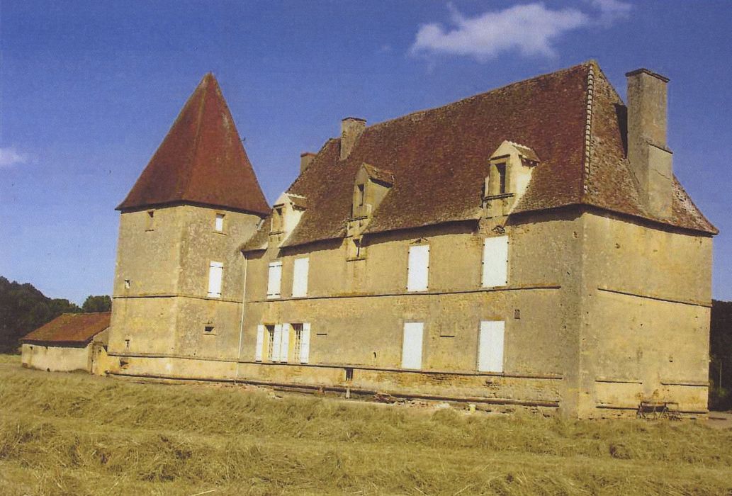 Vieux château de la Vesvre : Ensemble nord-ouest, vue générale