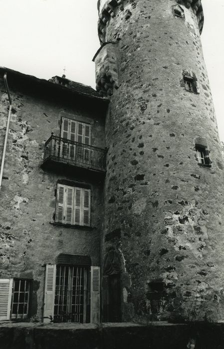 Château d'Escorolles : Ensemble est, vue partielle