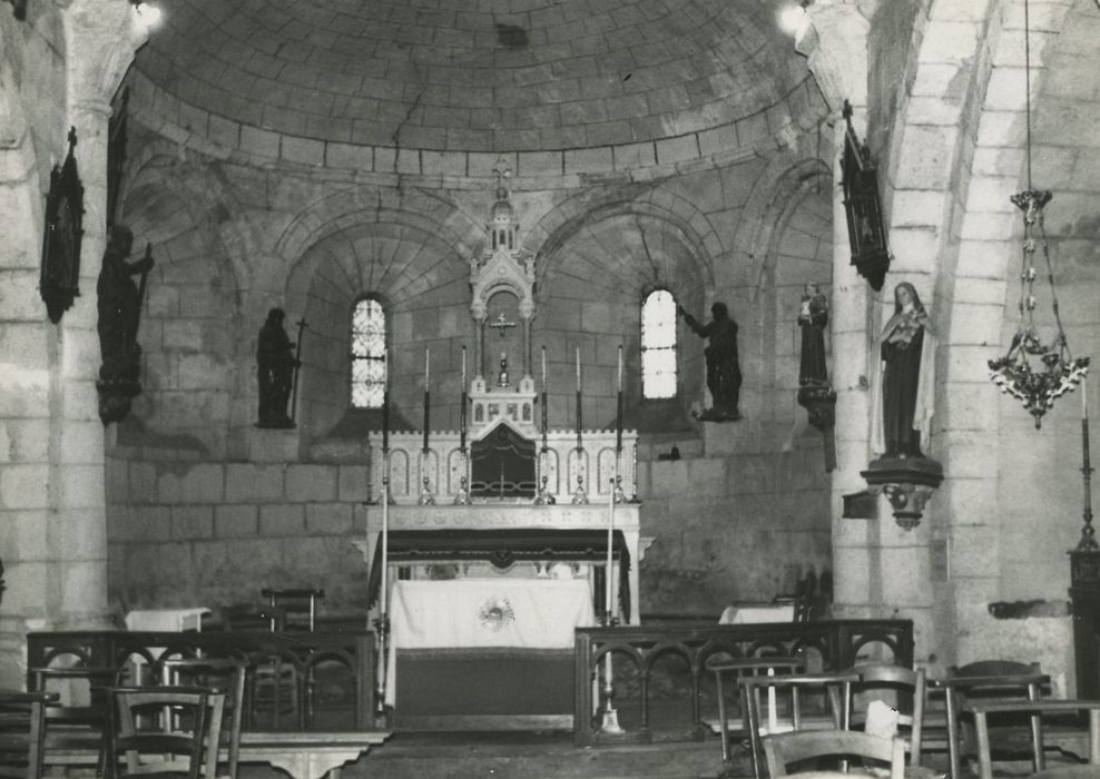 Eglise Saint-Martin : Choeur, vue générale