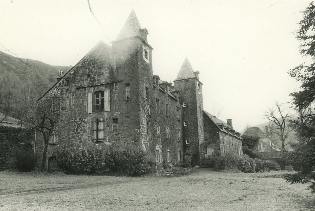 Château de Lamargé : Ensemble nord-ouest, vue générale