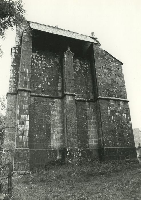 Eglise Saint-Men : Façade occidentale, vue générale