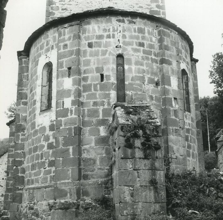 Eglise Saint-Martin : Chevet, vue générale