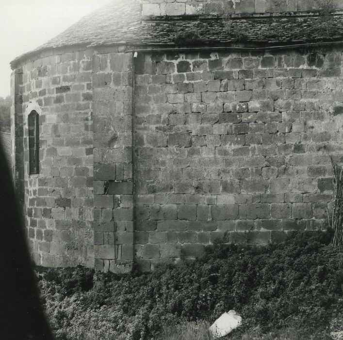 Eglise Saint-Martin : Chevet, vue générale