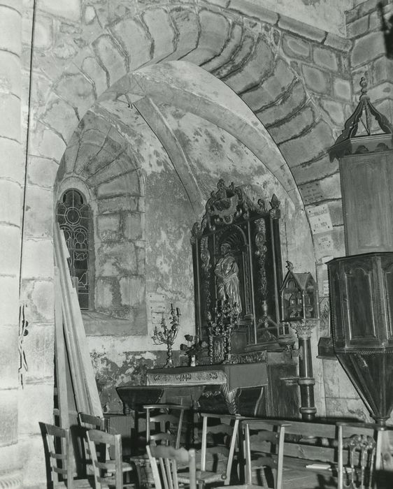 Eglise Saint-Martin : Chapelle latérale nord, vue générale