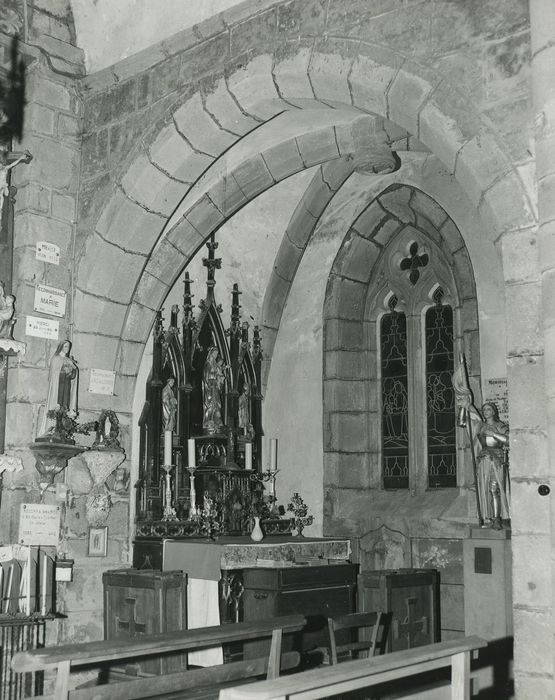 Eglise Saint-Martin : Chapelle latérale sud, vue générale