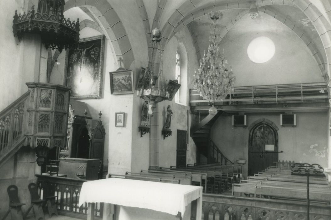 Eglise Saint-Etienne : Nef, vue générale