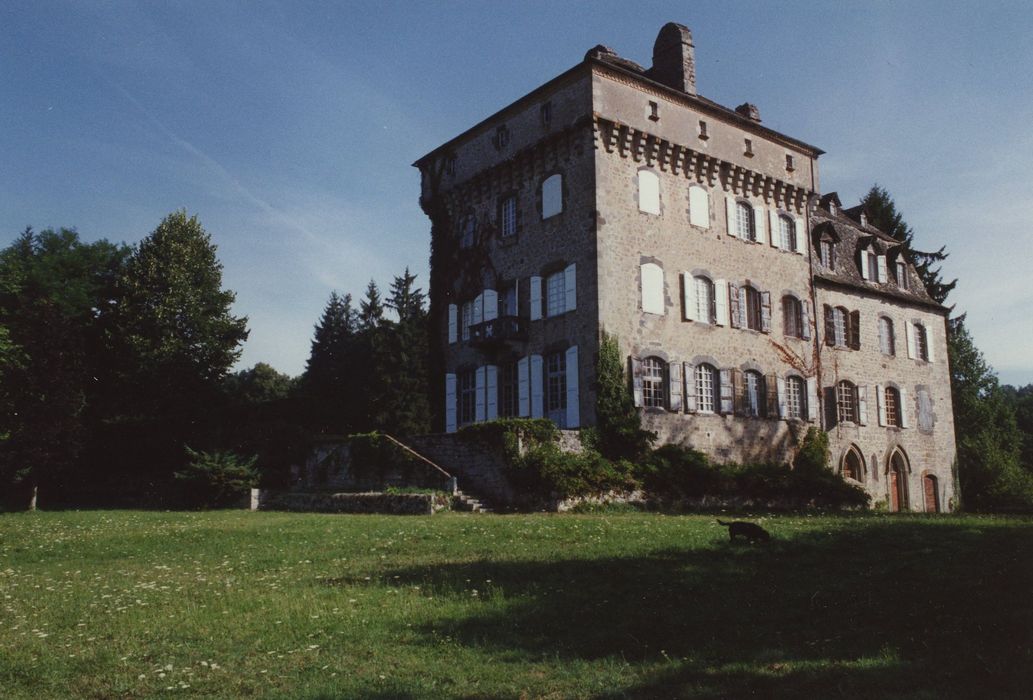 Château de Viescamp : Ensemble sud-ouest, vue générale