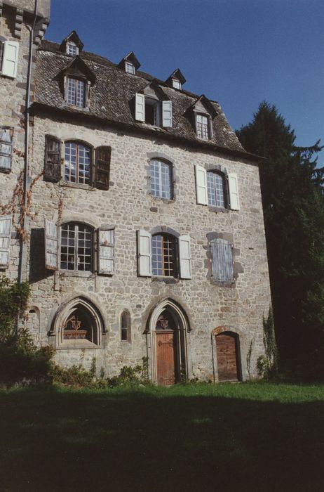 Château de Viescamp : Aile 18e, façade sud, vue générale