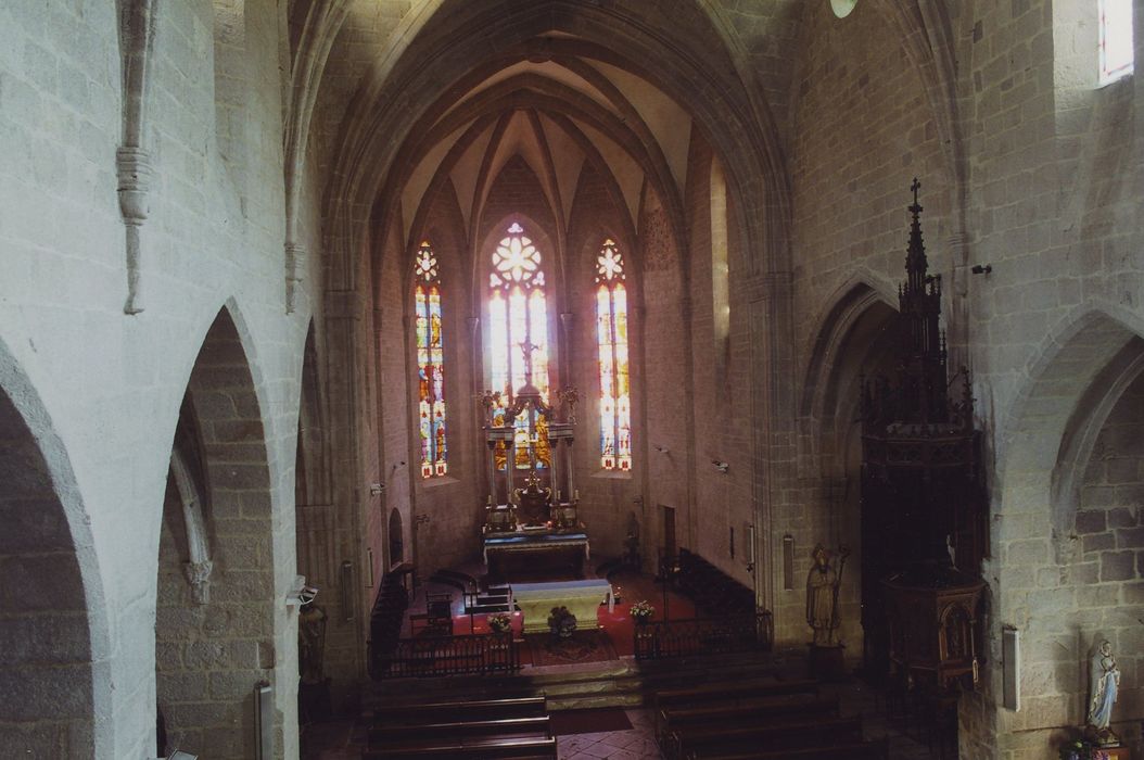 Eglise Saint-Martin : Choeur, vue générale