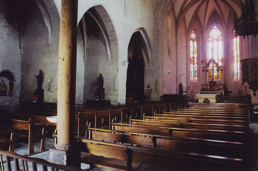 Eglise Saint-Martin : Nef, vue générale