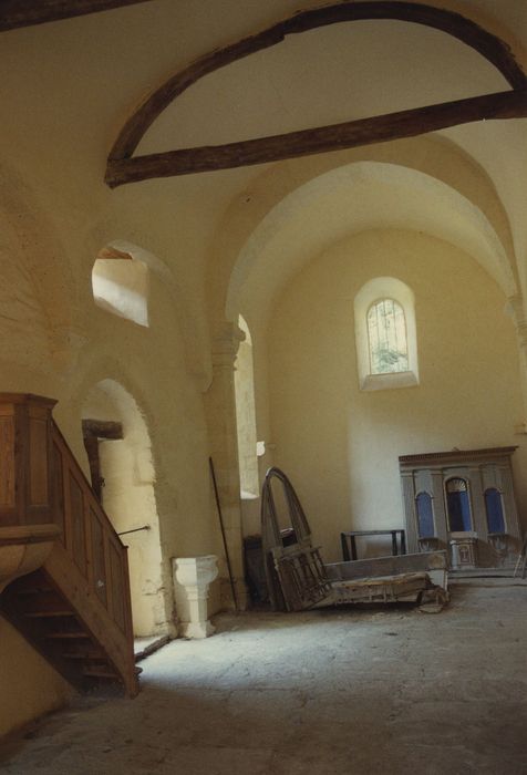 Eglise Saint-Blaise : Nef, vue partielle